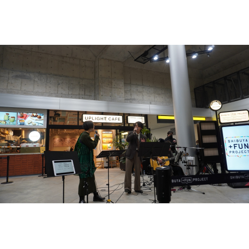 関連エリア・関連団体 - クリスマスライブ「うたのカレンダー」＠渋谷駅東口地下広場（2021年12月23日）