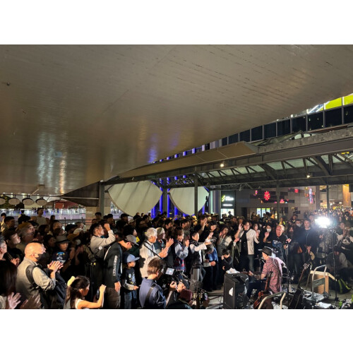 渋谷駅前エリアマネジメント - 「上川ジョージ×空野大」Shibuya Street Live～メルボルン×会津　いまだかつてない共演～　開催いたしました！
