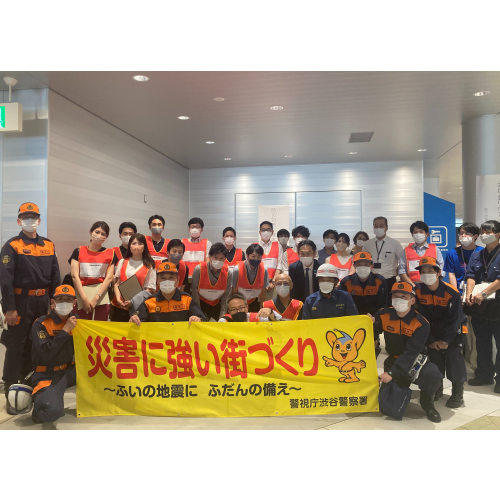 渋谷駅前エリアマネジメント - 豪雨災害対策！浸水実働訓練を実施しました！