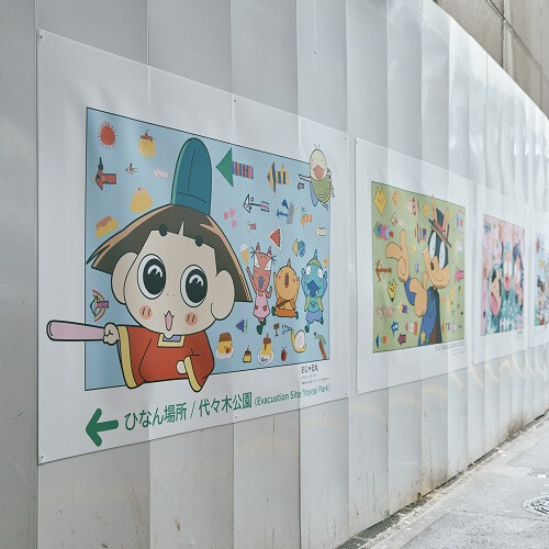 渋谷駅前エリアマネジメント - 「シブヤ・アロープロジェクト」× NHKで放送中の人気アニメキャラクター展示中！