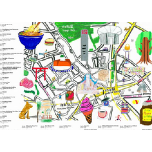 渋谷駅前エリアマネジメント - 渋谷区小学生と共に制作した渋谷観光マップ「SHIBUYA MAP」を10月15日 より 配布開始！