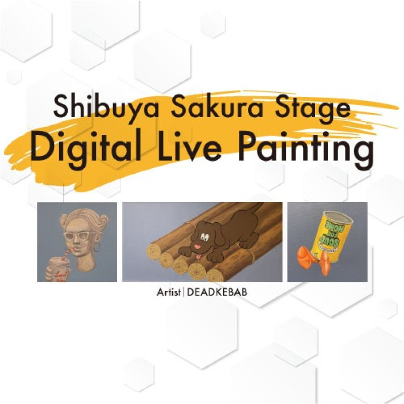 CCC ART LABO presents Shibuya Sakura Stage Digital Live Painting 