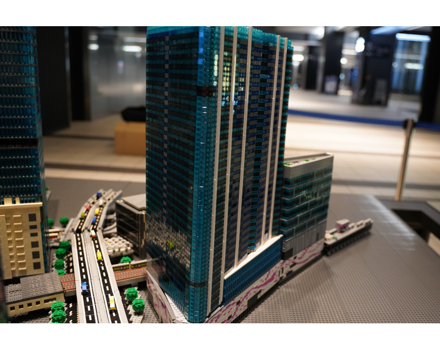 レゴ(R)ブロックの渋谷の街　渋谷サクラステージをはじめ最新の渋谷再開発状況に合わせてリニューアル！